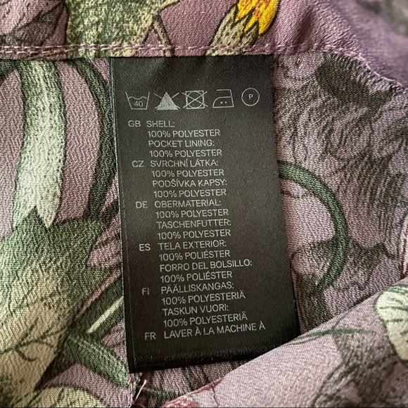 H&M - Floral Chiffon Shorts - Picture 6 of 6